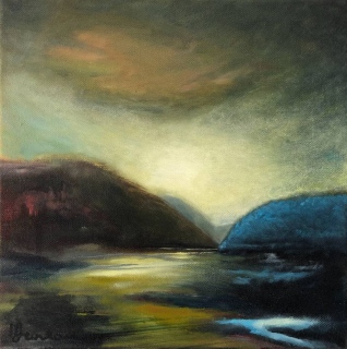 lointain4   pf 30X30cm - Série 