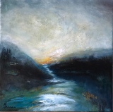 Lointain 9 40X40cm    INDISPO - Série 