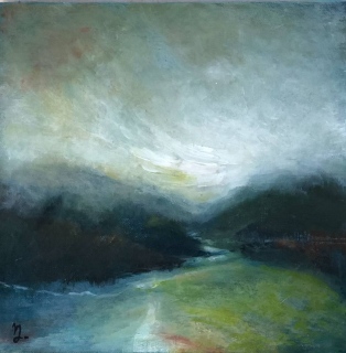 Lointain 10 pf 20X20cm - Série 