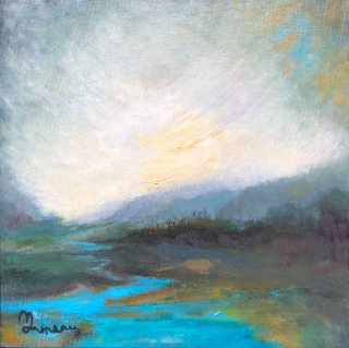 Lointain13  pf20X20cm - Série 