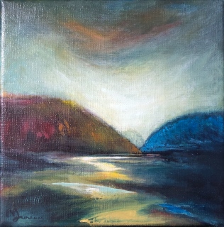 lointain4  20X20cm - Série 