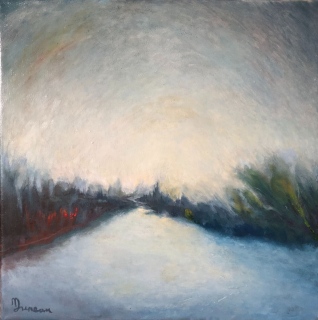Lointain14  pf 30X30cm - Série 