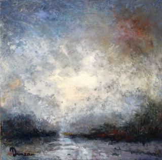 Entre ciel et mer 5  PF 20X20 CM - PETITS FORMATS PAYSAGES