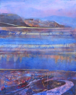 Reflets au lac - Paysages contemporains