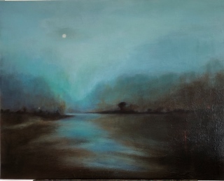 Aube bleue - Paysages contemporains
